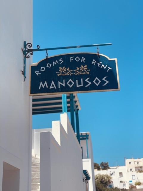 Manousos Rooms Adámasz Kültér fotó